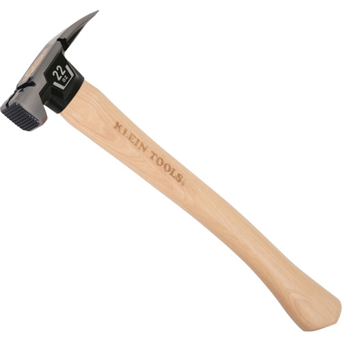 Marteau &agrave; panne fendue droite &agrave; face meul&eacute;e, 22 oz, Prise en Bois, 16-1/10" lo Distribution Industrielle GC