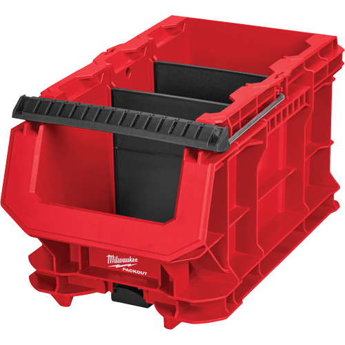 Bac compact PACKOUT, 15-1/2" x 9-1/2" x 8-3/4", Noir/Rouge Distribution Industrielle GC