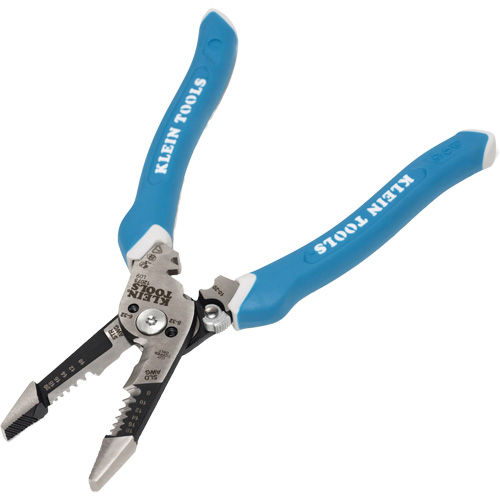 Slim Forged Wire Stripper/Cutter with Straight Handles, 8-1/4" L Distribution Industrielle GC