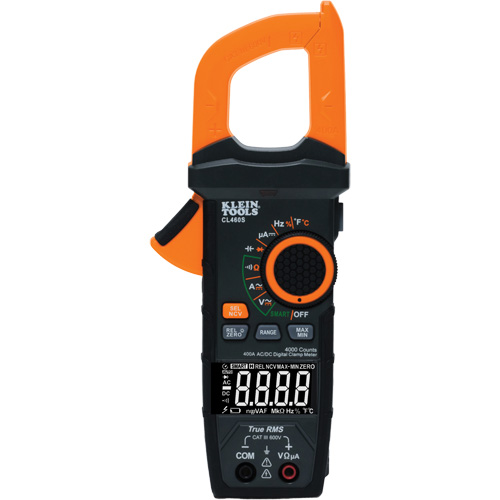 400A Auto-Ranging Smart Digital Clamp Meter, AC/DC Voltage, AC/DC Current Distribution Industrielle GC