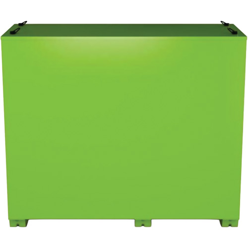 Armoire de rangement d'&eacute;PI sur place, Acier, Vert lime haute visibilit&eacute; Distribution Industrielle GC