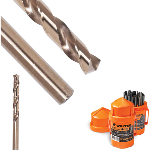 Foret s&eacute;rie courte SST+, Acier rapide, 27/64", 5-9/16" lo, 3-11/16" Cannelure, 135° Angle Distribution Industrielle GC