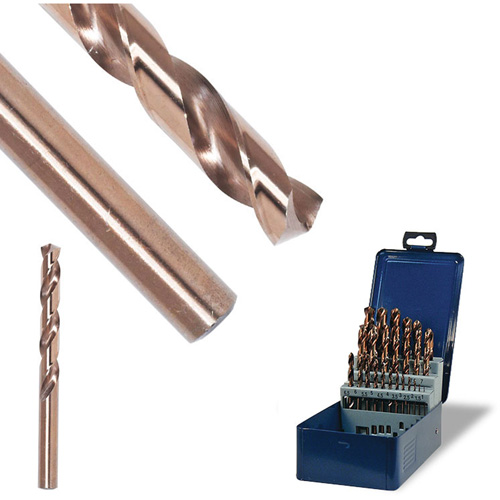 SST+ Jobbers Wire Gauge Drill Bit, High Speed Steel, #1, 3-11/16" L, 2-1/4" Flute, 135° Point Angle Distribution Industrielle GC