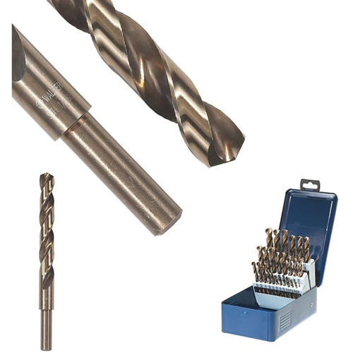 Foret &agrave; mandrin raccourci SST+, 17/32", Acier rapide, Cannelure 4-13/16", Pointe de 135° Distribution Industrielle GC