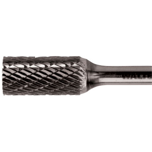 Fraise cylindrique en carbure &agrave; double coupe, 1/2" dia., 1/4" Tige, 1" Prof. de la coupe Distribution Industrielle GC