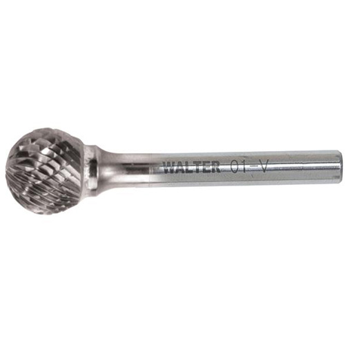Fraise rotative &agrave; bout sph&eacute;rique &agrave; deux tranchants, SD-42, 1/8" dia., 1/8" Tige, 1/8" Prof. de la coupe Distribution Industrielle GC