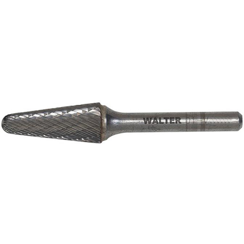 Fraise au carbure &agrave; mises rapport&eacute;es et pointe conique, 1/2" dia., 1/4" Tige, 1-1/8" Prof. de la coupe Distribution Industrielle GC