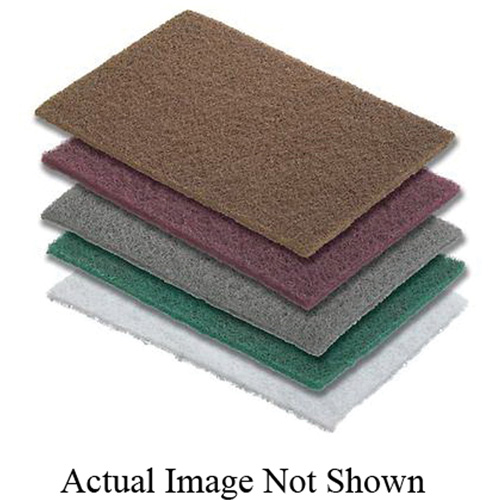 BLENDEX Hand Pads, Aluminum Oxide, 6" x 9", Medium Grit Distribution Industrielle GC