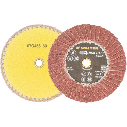DISQ BLENDER QS 4-1/2 GR60, 4-1/2" x Type 29, Grain 60, Oxyde d'aluminium Distribution Industrielle GC