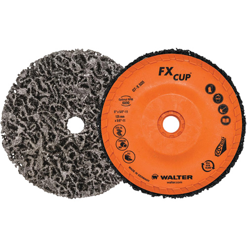 FX Cup Disc, 4-1/2" Dia., Aluminum Oxide Distribution Industrielle GC