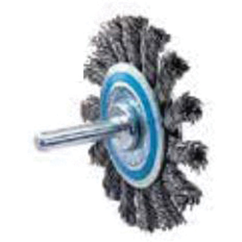 Disque mont&eacute; &agrave; fils nou&eacute;s torsad&eacute;s, 2-3/4" dia., Fils 0,02" Distribution Industrielle GC