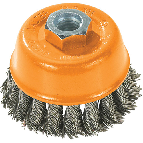 Brosse-boisseau, 3" dia. x 5/8"-11 arbre Distribution Industrielle GC