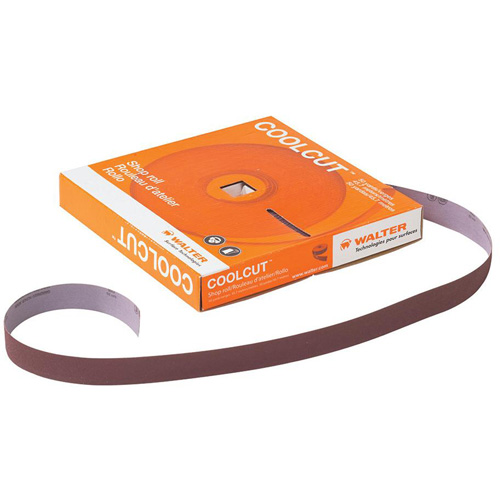 Papier abrasif manuel Coolcut, Oxyde d'aluminium, 2" la x 150' lo, Grain P60 Distribution Industrielle GC