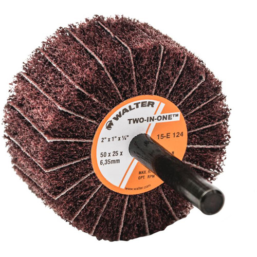 Meule &agrave; lamelles abrasives Two-In-One Distribution Industrielle GC