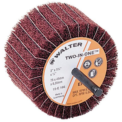 Meule &agrave; lamelles abrasives Two-In-One Distribution Industrielle GC