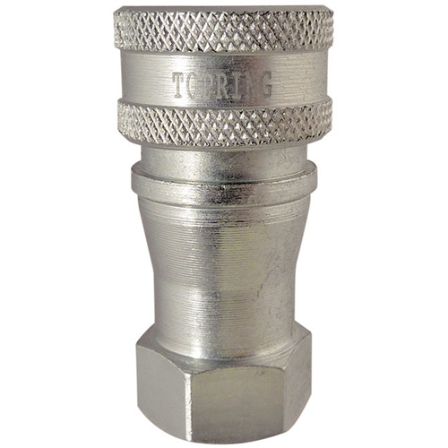 Hydraulic Quick Coupler - Steel Manual Coupler, Brass/Stainless Steel Distribution Industrielle GC
