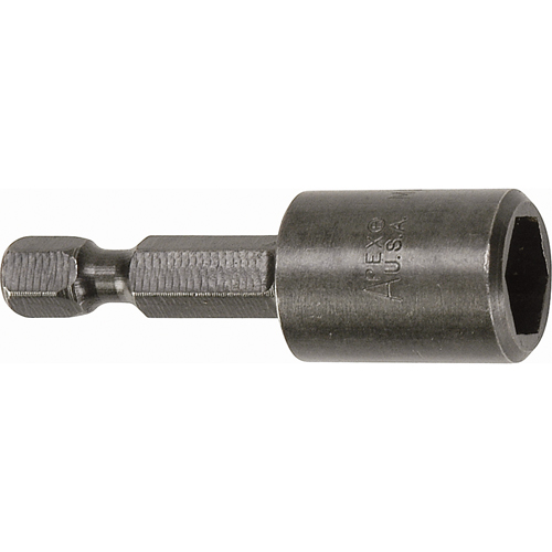 Tourne-&eacute;crou pour vis SAE de feuille m&eacute;tallique, Embout 5/16", Prise 1/4", 1-1/8" lo, Magn&eacute;tique Distribution Industrielle GC