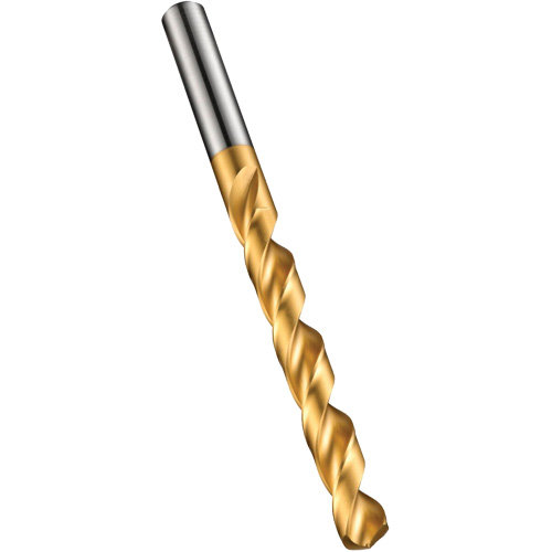 Jobber Drill Bit, High Speed Steel, 1/4", 101 mm L, 63 mm Flute, 130° Point Angle Distribution Industrielle GC