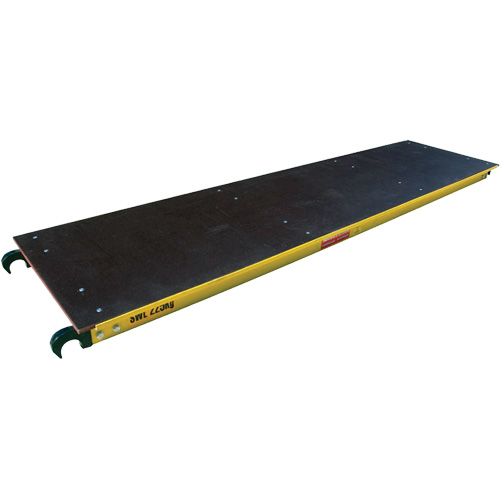 Composants pour &eacute;chafaudages la tour en fibre de verre, Fibre de verre, 8' lo x 94-1/2" la Distribution Industrielle GC