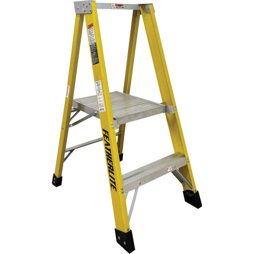 Industrial Heavy-Duty Platform Stepladders (6500 Series), 5', 300 lbs. Cap. Distribution Industrielle GC