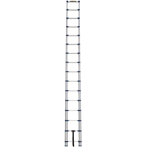 Telescopic Ladder, 3' - 15.5', Aluminum, 250 lbs. Capacity, Type 1 Distribution Industrielle GC