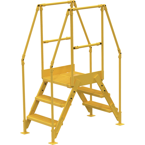 &eacute;chelles de liaison, 54-1/2" Port&eacute;e hors tout, 30" ha x 24" p, 24" Largeur de la marche Distribution Industrielle GC