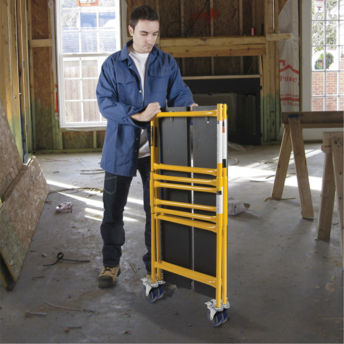 Ensemble de petit &eacute;chafaudage de base de 4' Jobsite Series, Cadre Acier, 41" p x 45-3/4" h Distribution Industrielle GC