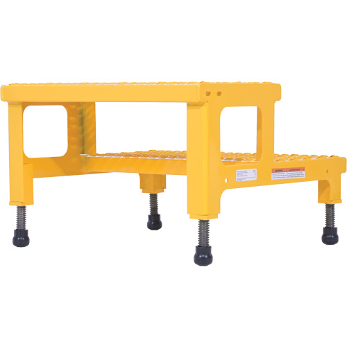 Plate-forme ajustable Step-Mate, 2 marche(s), 23-13/16" la x 22-7/8" lo x 15-1/4" h, Capacit&eacute; 500 lb Distribution Industrielle GC