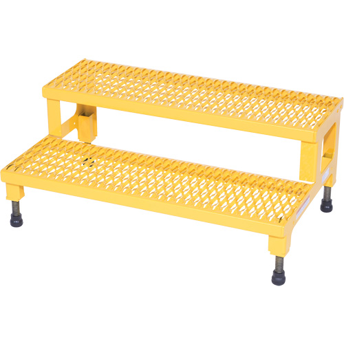 Plate-forme ajustable Step-Mate, 2 marche(s), 36-3/16" la x 22-7/8" lo x 15-1/4" h, Capacit&eacute; 500 lb Distribution Industrielle GC