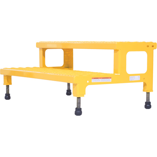 Plate-forme ajustable Step-Mate, 2 marche(s), 36-3/16" la x 22-7/8" lo x 15-1/4" h, Capacit&eacute; 500 lb Distribution Industrielle GC