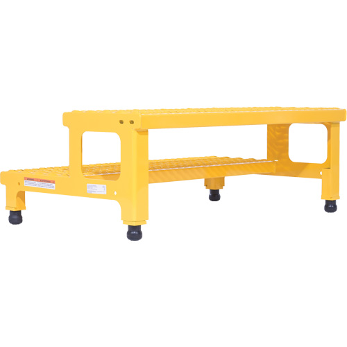 Plate-forme ajustable Step-Mate, 2 marche(s), 36-3/16" la x 22-7/8" lo x 15-1/4" h, Capacit&eacute; 500 lb Distribution Industrielle GC
