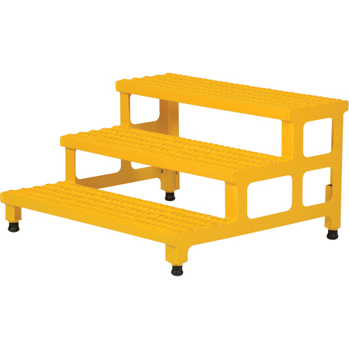 Plate-forme ajustable Step-Mate, 3 marche(s), 36-3/16" la x 33-7/8" lo x 22-1/4" h, Capacit&eacute; 500 lb Distribution Industrielle GC
