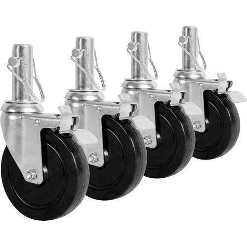 Set of Casters for Scaffolding Distribution Industrielle GC