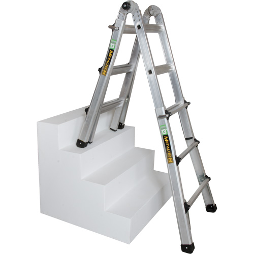 &eacute;chelle t&eacute;lescopique multipositions, 2,916' - 9,75', Aluminium, 300 lb, CSA calibre 1A Distribution Industrielle GC