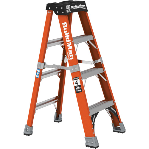 Step Ladder, 4', Fibreglass, 375 lbs. Capacity, Type 1AA Distribution Industrielle GC