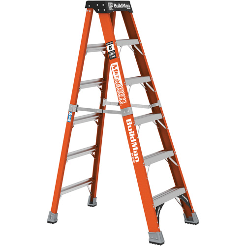 Step Ladder, 6', Fibreglass, 375 lbs. Capacity, Type 1AA Distribution Industrielle GC