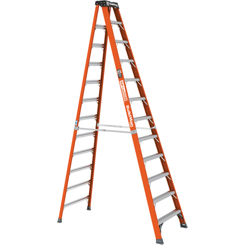 Step Ladder, 12', Fibreglass, 375 lbs. Capacity, Type 1AA Distribution Industrielle GC
