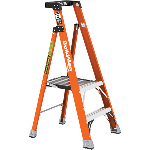 Safespace Platform Step Ladder, 2', 300 lbs. Cap. Distribution Industrielle GC