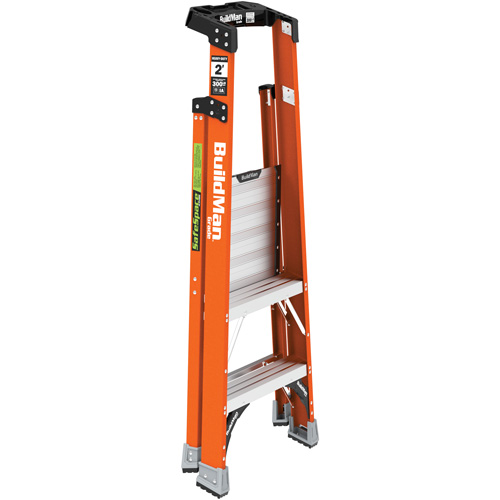 Safespace Platform Step Ladder, 2', 300 lbs. Cap. Distribution Industrielle GC