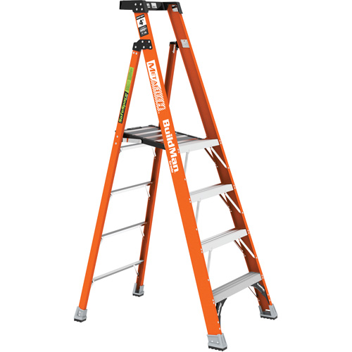 Escabeau avec plateforme Safespace, 4', Cap. De 300 lb Distribution Industrielle GC