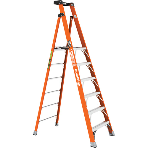 Escabeau avec plateforme Safespace, 6', Cap. De 300 lb Distribution Industrielle GC