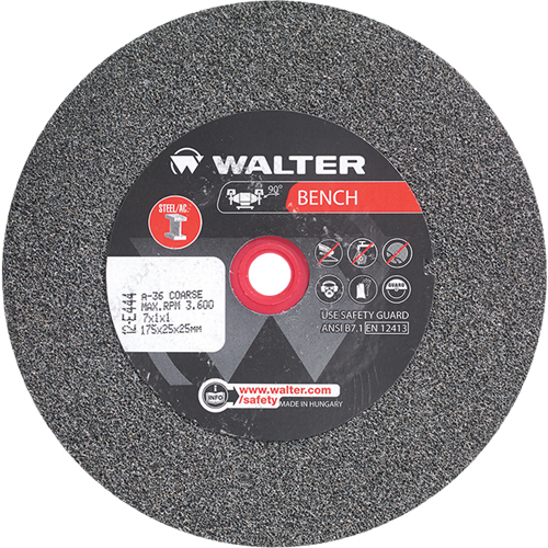 Bench Grinding Wheels, 7" x 1", 1" Arbor, 1 Distribution Industrielle GC