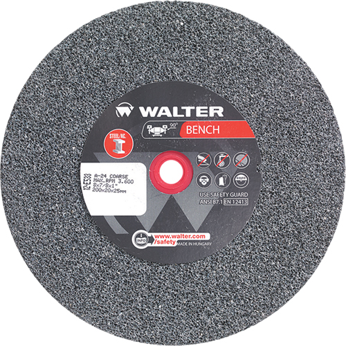 Bench Grinding Wheels, 8" x 7/8", 1" Arbor, 1 Distribution Industrielle GC