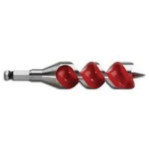 Longue m&egrave;che h&eacute;licoidale pour perceuse, Diam&egrave;tre de 1-3/8", Cannelure 4", Tige 7/16" hexagonal Distribution Industrielle GC
