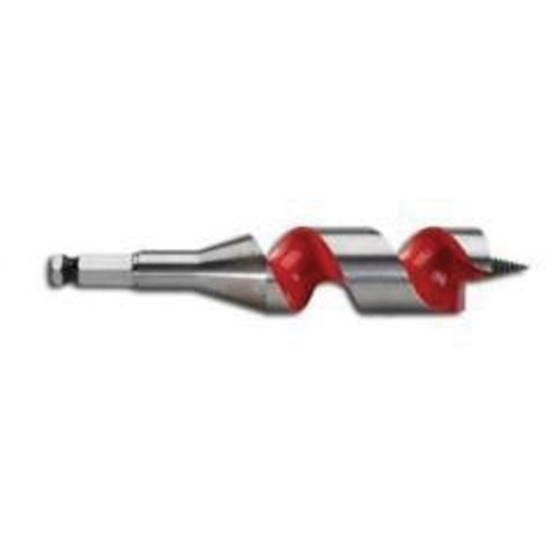 Longue m&egrave;che h&eacute;licoidale pour perceuse, Diam&egrave;tre de 1-3/8", Cannelure 3", Tige 7/16" hexagonal Distribution Industrielle GC