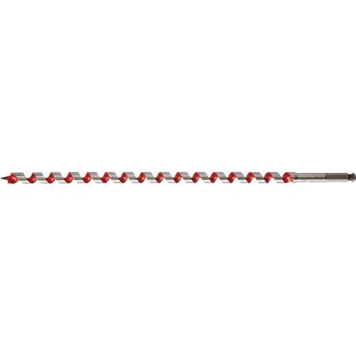 Longue m&egrave;che h&eacute;licoidale pour perceuse, Diam&egrave;tre de 11/16", Cannelure 15", Tige 7/16" hexagonal Distribution Industrielle GC