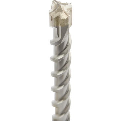 MX4 4-Cutter SDS-Plus Rotary Hammer Drill Bit, 1-1/8", SDS-Plus Shank, Carbide Distribution Industrielle GC