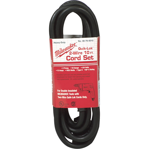 2-Wire Quik-Lok&reg; Cord Distribution Industrielle GC