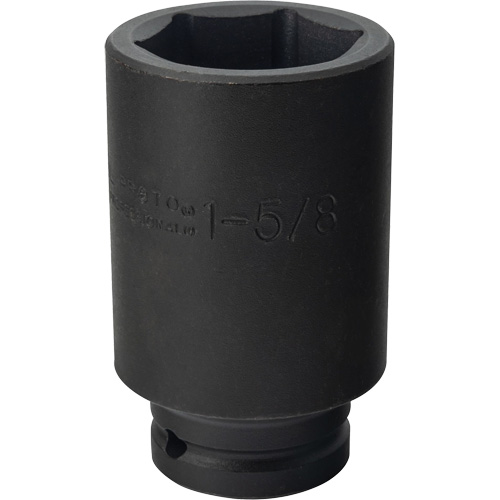 Socket, Impact, 1-5/8", 3/4" Drive, 6 Points, Deep Distribution Industrielle GC