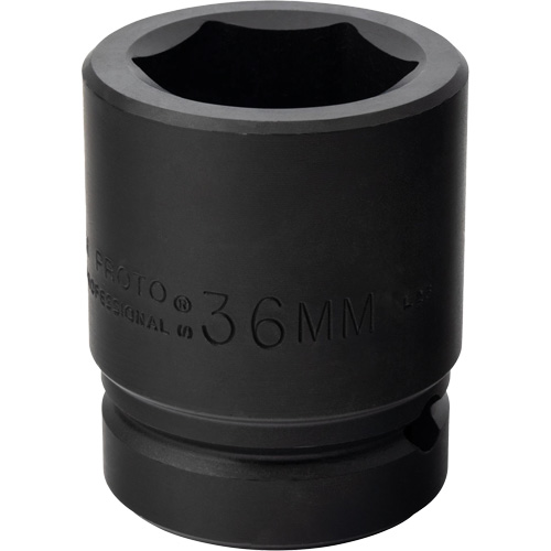 Socket, Impact, 36 mm, 1" Drive, 6 Points Distribution Industrielle GC